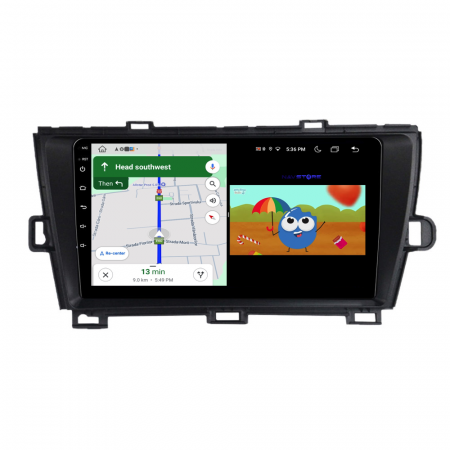Navigatie Dedicata Toyota Prius W3 (2009 - 2015), 9Inch, 4Gb Ram, 64Gb Stocare, Carplay [4]