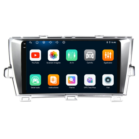 Navigatie Dedicata Toyota Prius W3 (2009-2015),QuadCore, 9Inch, 4Gb Ram, 64Gb Stocare, Carplay [5]