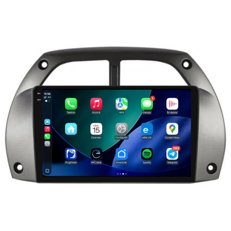 Navigatie Dedicata Toyota Rav 4 (2000-2005), 2K, 12Gb Ram, 256Gb Stocare, Carplay [4]
