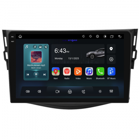 Navigatie Dedicata Toyota Rav 4 (2006-2013), 2K, 8Gb Ram, 256Gb Stocare, Carplay [4]