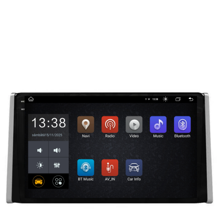 Navigatie Dedicata Toyota Rav4 (2018-2024), 2K, 8Gb Ram, 256Gb Stocare, Carplay [3]