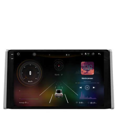 Navigatie Dedicata Toyota Rav4 (2018-2024), 2K, 12Gb Ram, 256Gb Stocare, Carplay [1]