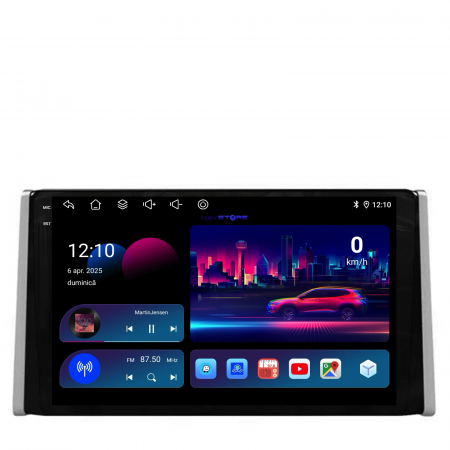 Navigatie Dedicata Toyota Rav4 (2018-2024), 2K, 8Gb Ram, 256Gb Stocare, Carplay [3]