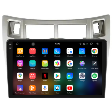 Navigatie Dedicata Toyota Yaris (2005-2011), 2K, 12Gb Ram, 256Gb Stocare, Carplay [2]