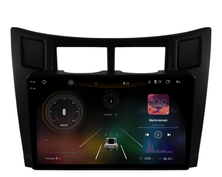 Navigatie Dedicata Toyota Yaris (2005-2011), 2K, 12Gb Ram, 256Gb Stocare, Carplay [1]