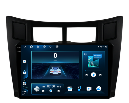 Navigatie Dedicata Toyota Yaris (2005-2011), 9Inch, 4Gb Ram, 64Gb Stocare, Carplay [6]