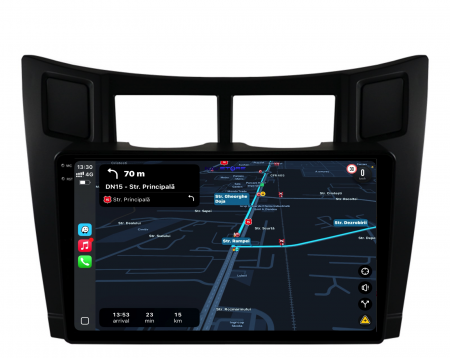 Navigatie Dedicata Toyota Yaris (2005-2011), 2K, 8Gb Ram, 256Gb Stocare, Carplay [2]