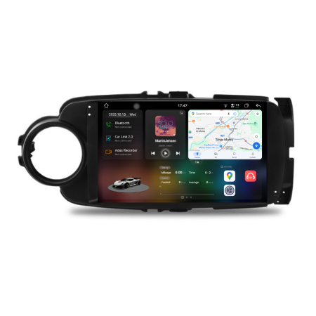 Toyota - Navigatie Dedicata Toyota Yaris (2011-2018), 2K, 12Gb Ram, 256Gb Stocare, Carplay