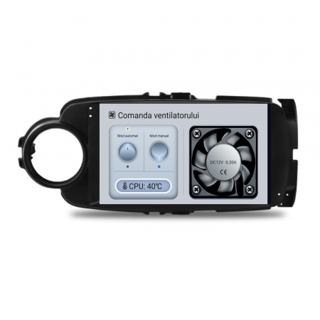 Navigatie Dedicata Toyota Yaris (2011-2018), 9Inch, 2Gb Ram, 64Gb Stocare, Carplay [5]