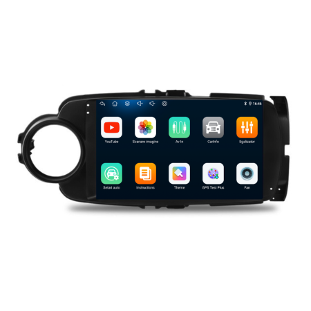 Navigatie Dedicata Toyota Yaris (2011-2018), 9Inch, 6Gb Ram, 128Gb Stocare, Carplay [5]