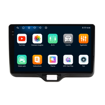 Navigatie Dedicata Toyota Yaris P21 (2020-2025), 10 Inch, 4Gb Ram, 64Gb Stocare, Carplay [5]