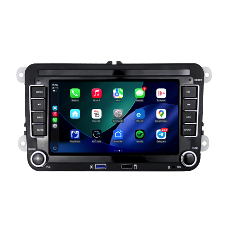 Navigatie Dedicata Volkswagen, 7Inch, 4Gb Ram, 64Gb stocare, Apple Carplay/Android Auto [1]