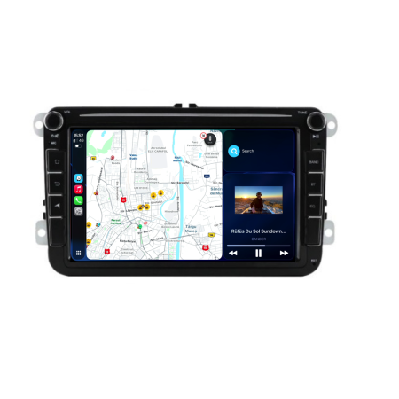 Passat B6 (2006 - 2011) - Navigatie Dedicata Volkswagen, 8Inch, 4Gb Ram, 32Gb stocare, Apple Carplay/Android Auto