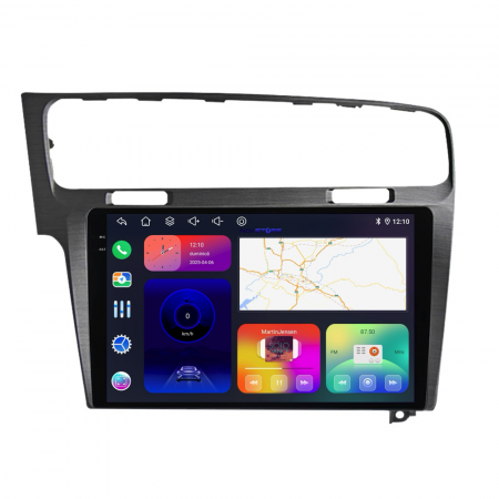Navigatie Dedicata Volkswagen Golf 7 (2013-2020), 10Inch, 6Gb Ram, 128Gb Stocare, Carplay [4]