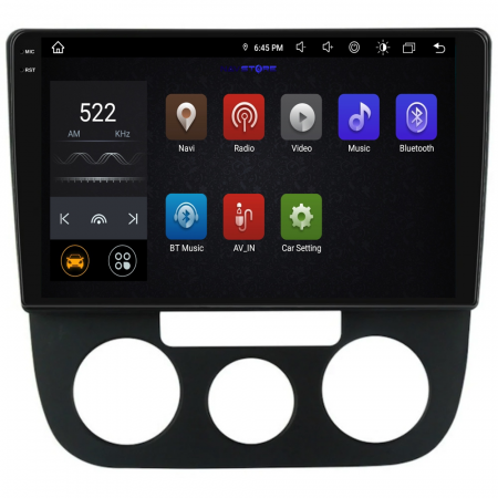 Navigatie Dedicata Volkswagen Golf5/Jetta (2004-2009),QuadCore, 10Inch, 4Gb Ram, 64Gb Stocare, Carplay - Clima Manuala [6]