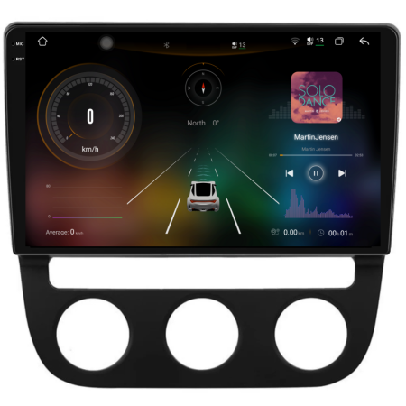 Navigatie Dedicata Volkswagen Golf5/Jetta (2004-2009), 2K, 12Gb Ram, 256Gb Stocare, Carplay - Clima Automata [1]