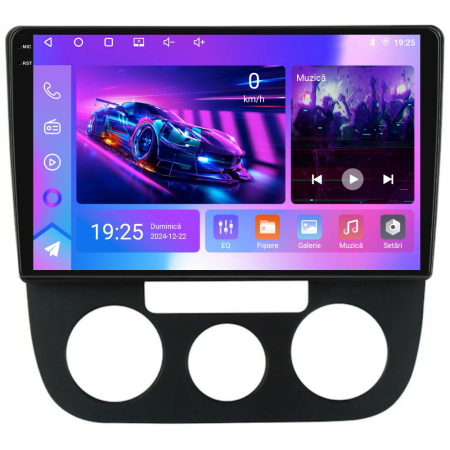 Navigatie Dedicata Volkswagen Golf5/Jetta (2004-2009),QuadCore, 10Inch, 4Gb Ram, 64Gb Stocare, Carplay - Clima Manuala [10]