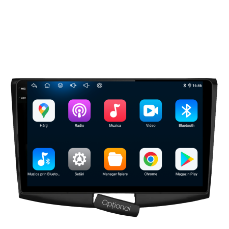 Navigatie Dedicata Volkswagen Passat B7 (2011 - 2015), 10 Inch, 6Gb Ram, 128Gb Stocare, Android Auto, Carplay [4]