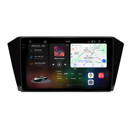 Passat B8 (2015 - 2022) - Navigatie Dedicata Volkswagen Passat B8 (2015 - 2022), 2K, 12Gb Ram, 256Gb Stocare, Carplay