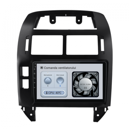 Navigatie Dedicata Volkswagen Polo (2004-2011), Android, 9Inch, 4Gb Ram, 64Gb Stocare, Carplay [5]