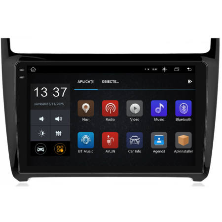 Navigatie Dedicata Volkswagen Polo (2009-2018), 2K, 8Gb Ram, 256Gb Stocare, Carplay [4]