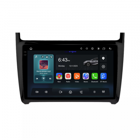 Navigatie Dedicata Volkswagen Polo (2009-2018), 2K, 8Gb Ram, 256Gb Stocare, Carplay [4]