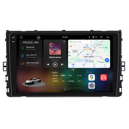 T-Cross 2018+ - Navigatie Dedicata Volkswagen T-Cross 2018+, 2K, 12Gb Ram, 256Gb Stocare, Carplay
