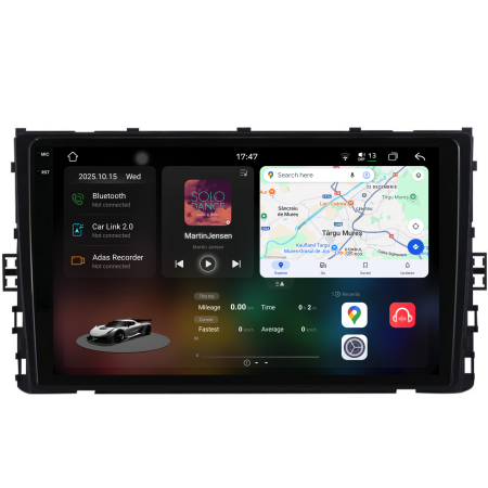 T-Roc (2017 - 2025) - Navigatie Dedicata Volkswagen T-Roc (2017-2025), 2K, 12Gb Ram, 256Gb Stocare, Carplay