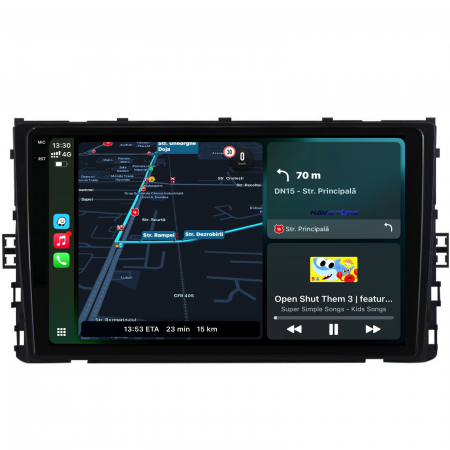 Navigatie Dedicata Volkswagen T-Roc (2017-2025), 9Inch, 4Gb Ram, 64Gb Stocare, Carplay [1]