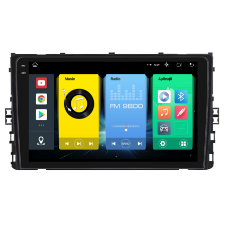 Navigatie Dedicata Volkswagen Taigo 2021+, 9Inch, 8Gb Ram, 256Gb Stocare, Carplay [6]