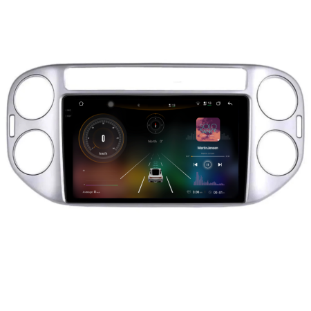 Navigatie Dedicata Volkswagen Tiguan (2006-2016), 2K, 12Gb Ram, 256Gb Stocare, Carplay [1]