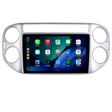 Navigatie Dedicata Volkswagen Tiguan (2006-2016), 2K, 12Gb Ram, 256Gb Stocare, Carplay [4]