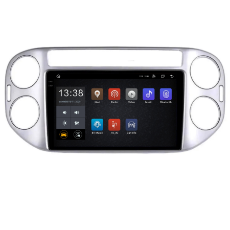 Navigatie Dedicata Volkswagen Tiguan (2006-2016), 2K, 4Gb Ram, 64Gb Stocare, Carplay [4]