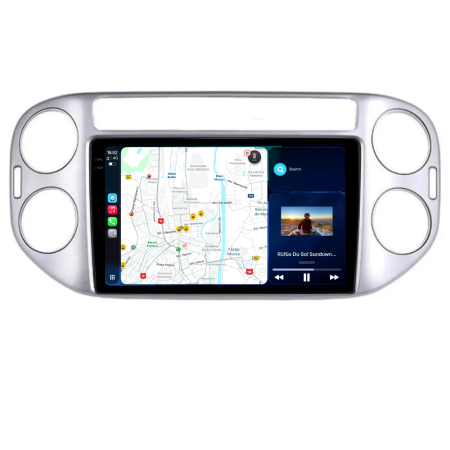 Navigatie Dedicata Volkswagen Tiguan (2006-2016), 2K, 4Gb Ram, 64Gb Stocare, Carplay [1]