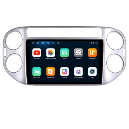 Navigatie Dedicata Volkswagen Tiguan (2006-2016),QuadCore, 9Inch, 4Gb Ram, 64Gb Stocare, Carplay [5]