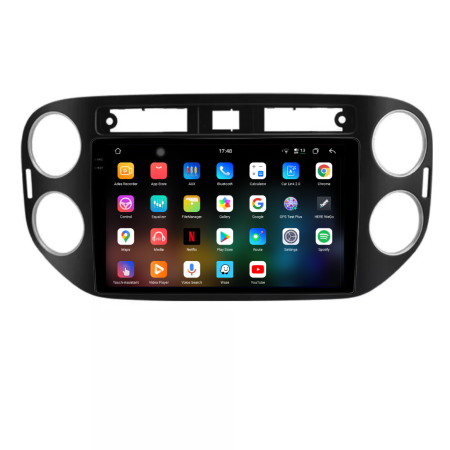 Navigatie Dedicata Volkswagen Tiguan (2011-2016), 2K, 12Gb Ram, 256Gb Stocare, Carplay [2]