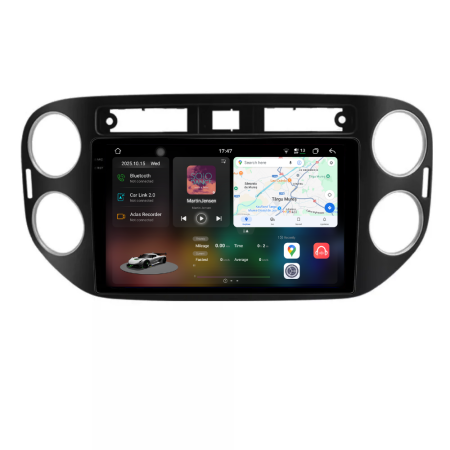 Tiguan (2007 - 2015) - Navigatie Dedicata Volkswagen Tiguan (2011-2016), 2K, 12Gb Ram, 256Gb Stocare, Carplay