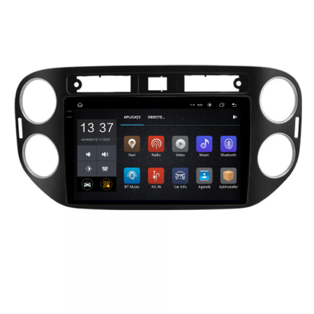 Navigatie Dedicata Volkswagen Tiguan (2011-2016), 9Inch, 8Gb Ram, 256Gb Stocare, Carplay [4]