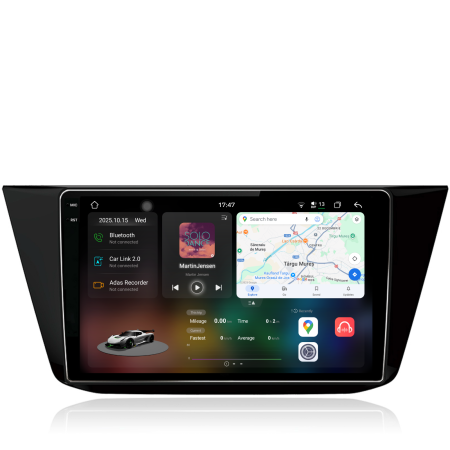 Tiguan (2016 - 2023) - Navigatie Dedicata Volkswagen Tiguan (2016-2023), 2K, 12Gb Ram, 256Gb Stocare, Carplay