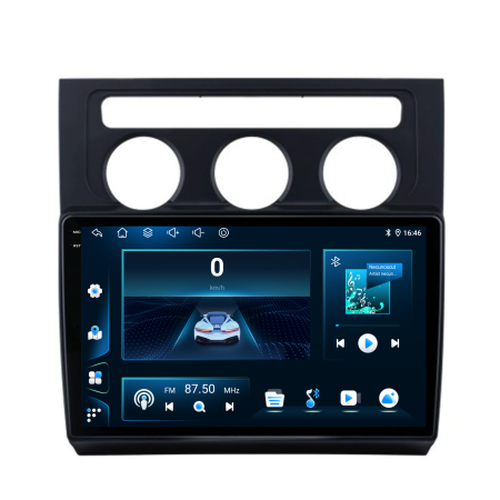 Navigatie Dedicata Volkswagen Touran (2003-2010), 10Inch, 2Gb Ram, 32Gb Stocare, Carplay [6]