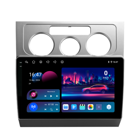 Navigatie Dedicata Volkswagen Touran (2003-2010), 10Inch, 2Gb Ram, 32Gb Stocare, Carplay [3]