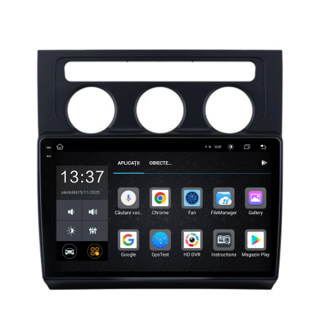 Navigatie Dedicata Volkswagen Touran (2003-2010), 10Inch, 8Gb Ram, 256Gb Stocare, Carplay [5]
