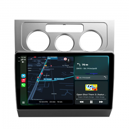 Navigatie Dedicata Volkswagen Touran (2003-2010), 2K, 12Gb Ram, 256Gb Stocare, Carplay [3]