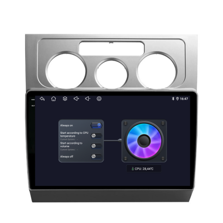 Navigatie Dedicata Volkswagen Touran (2003-2010), 10Inch, 8Gb Ram, 256Gb Stocare, Carplay [7]