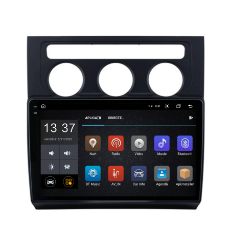Navigatie Dedicata Volkswagen Touran (2003-2010), 10Inch, 8Gb Ram, 256Gb Stocare, Carplay [4]