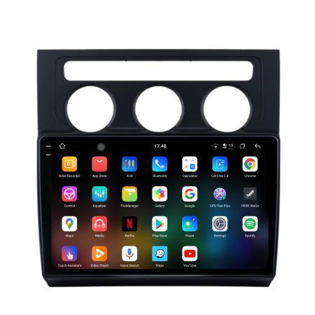 Navigatie Dedicata Volkswagen Touran (2003-2010), 2K, 12Gb Ram, 256Gb Stocare, Carplay [2]