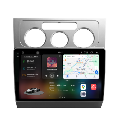 Touran (2003 - 2014) - Navigatie Dedicata Volkswagen Touran (2003-2010), 2K, 12Gb Ram, 256Gb Stocare, Carplay