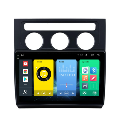 Navigatie Dedicata Volkswagen Touran (2003-2010), 2K, 8Gb Ram, 256Gb Stocare, Carplay [6]