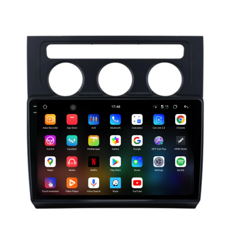 Navigatie Dedicata Volkswagen Touran (2003-2010), 2K, 12Gb Ram, 256Gb Stocare, Carplay [2]