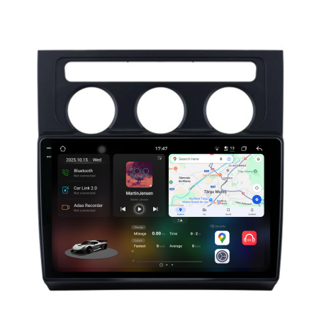 Touran (2003 - 2014) - Navigatie Dedicata Volkswagen Touran (2003-2010), 2K, 12Gb Ram, 256Gb Stocare, Carplay